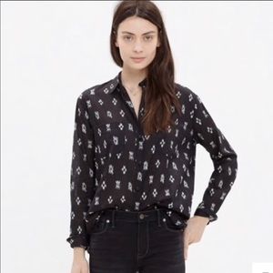 Madewell Ikat Button-Up
